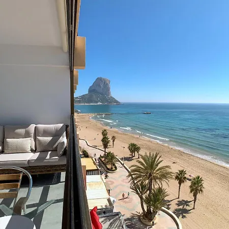 アパート Clubrent - Edf Calpemar, Planta 8, Primera Linea *